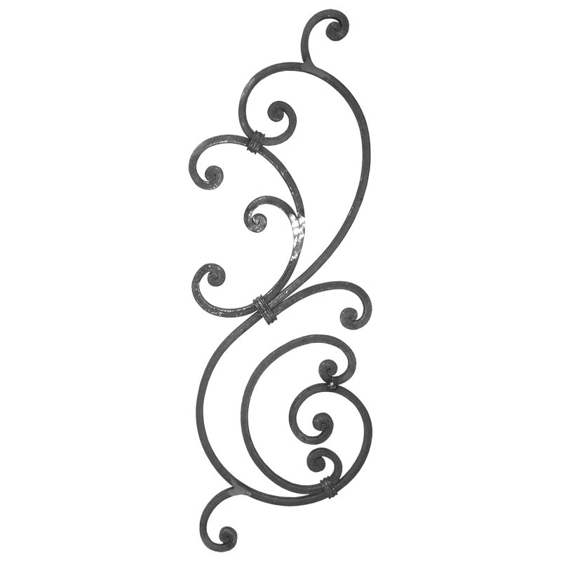 1045/1-C 12mm SQ. SCROLL PANEL 270 x 860mm