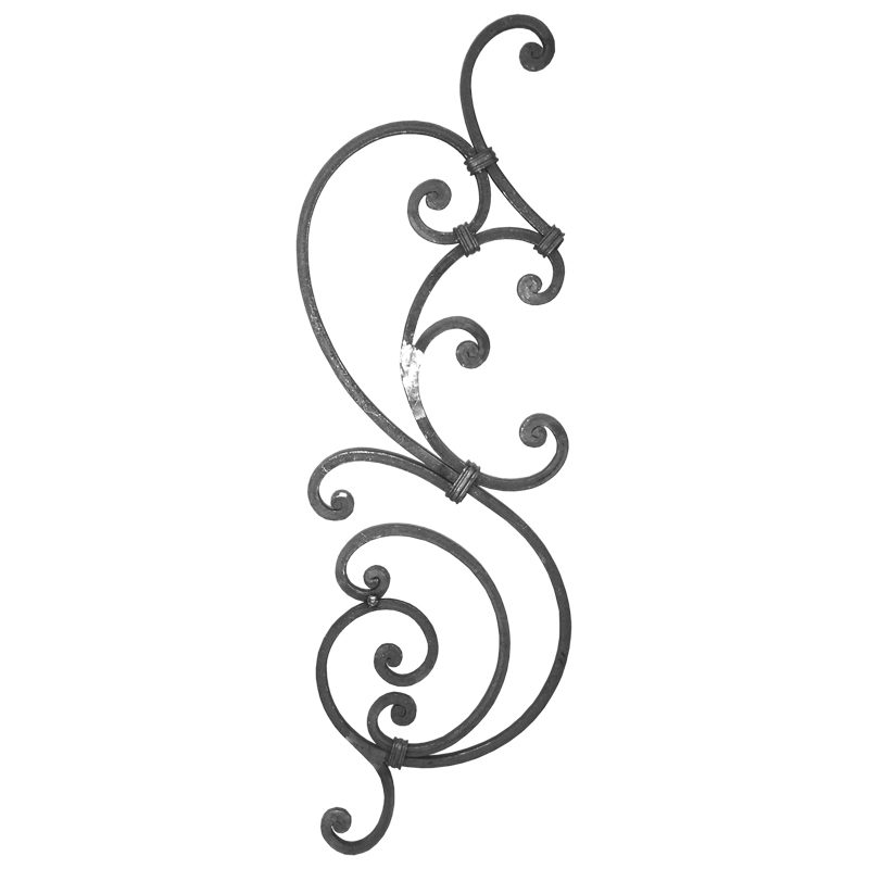 1045/2-C 12mm SQ. SCROLL PANEL 270 x 880mm