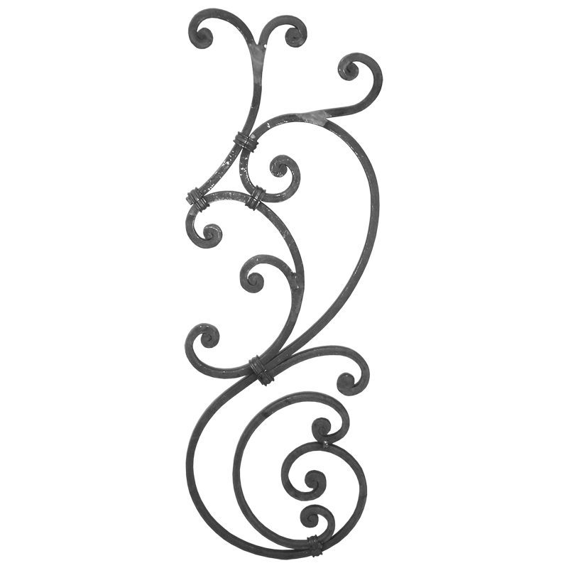 1045/3-C 12mm SQ. SCROLL PANEL 270 x 810mm