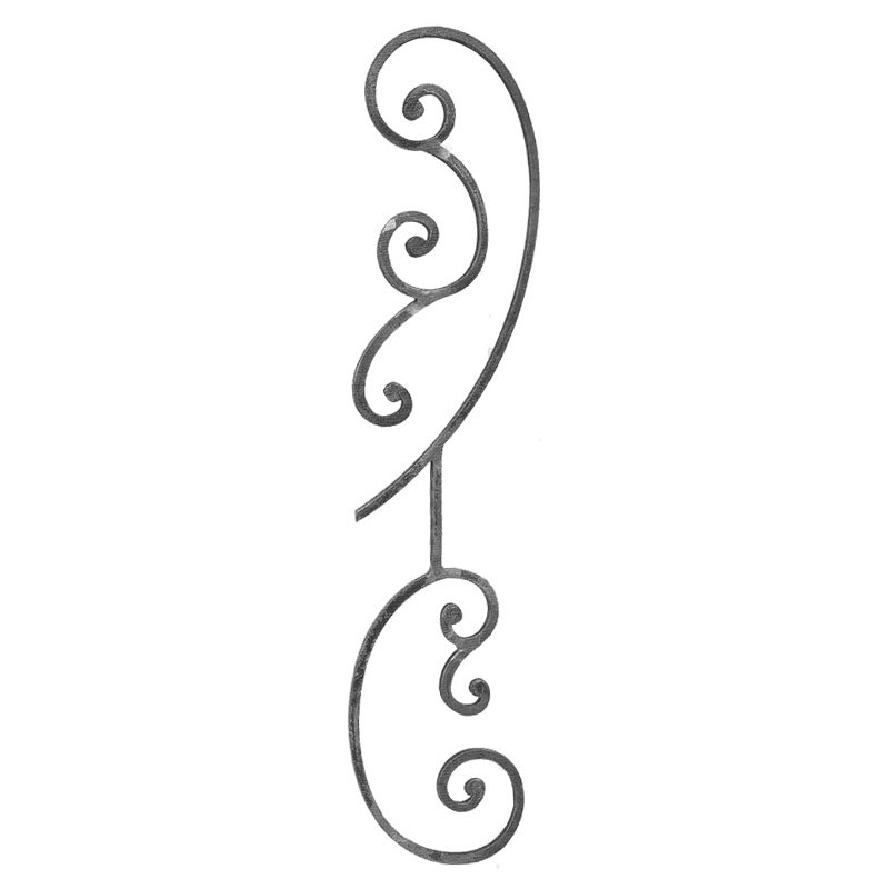 1046/2  12mm SQ. FORGED PANEL 200 x 900mm