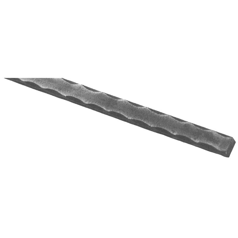 118/1  12mm SQ. HAMMERED EDGE BAR 3000mm (10 FT.)