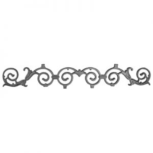 1347  CAST VALANCE 31 1/2"W x 5"H (CUSTOM ORDER)