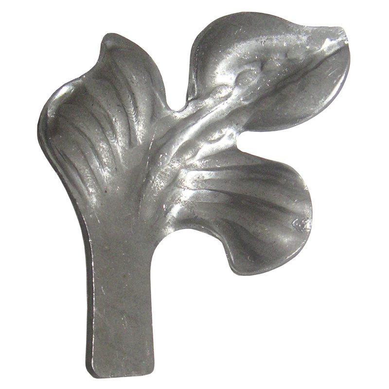 14438  2.5mm HOT STAMPED LEAF 65 x 75mm - RIGHT