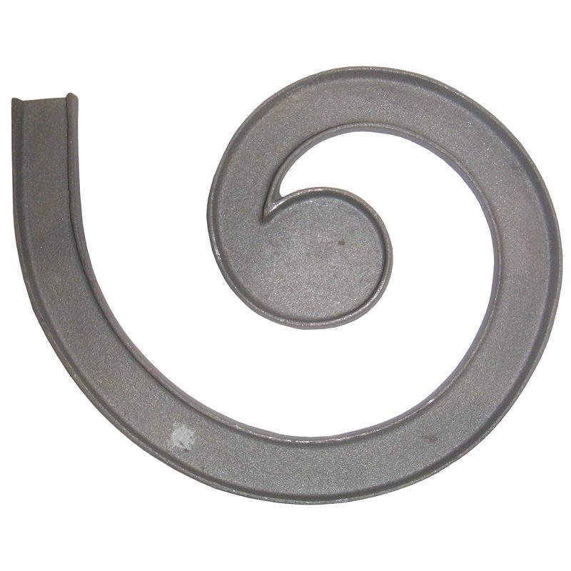 150CR 2 1/4" MALLEABLE IRON RIGHT CHANNEL LATERAL SCROLL FOR MCRW
