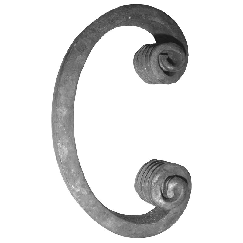 18/19  16 x 8mm FORGED C-SCROLL 65 x 115mm