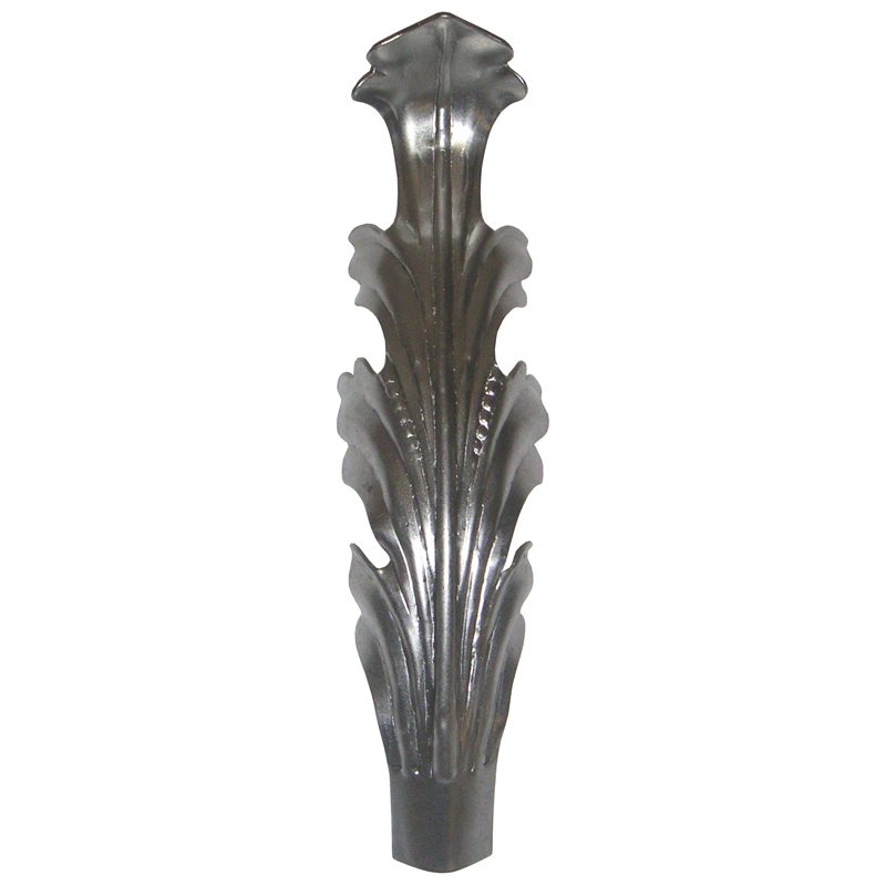 2012JB  STAMPED ACANTHUS LEAF 1 1/2"W x 6"H