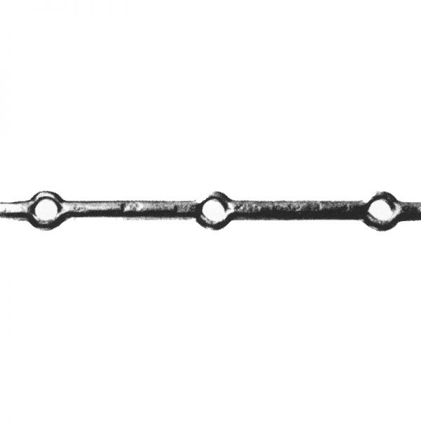 42/A/1  14mm RD. FORGED PIERCED BAR 2000mm (6.5 FT.) (DISCONTINUED)