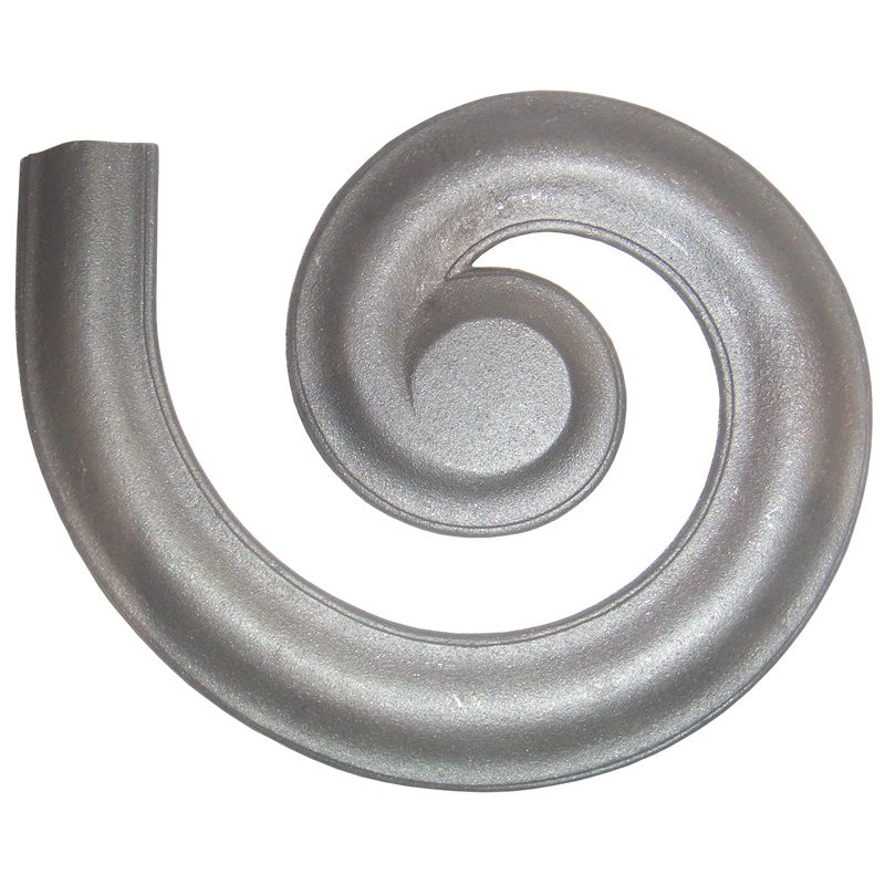 4441GR  2 1/4" MALLEABLE IRON RIGHT MOLDING LATERAL SCROLL FOR MCRW