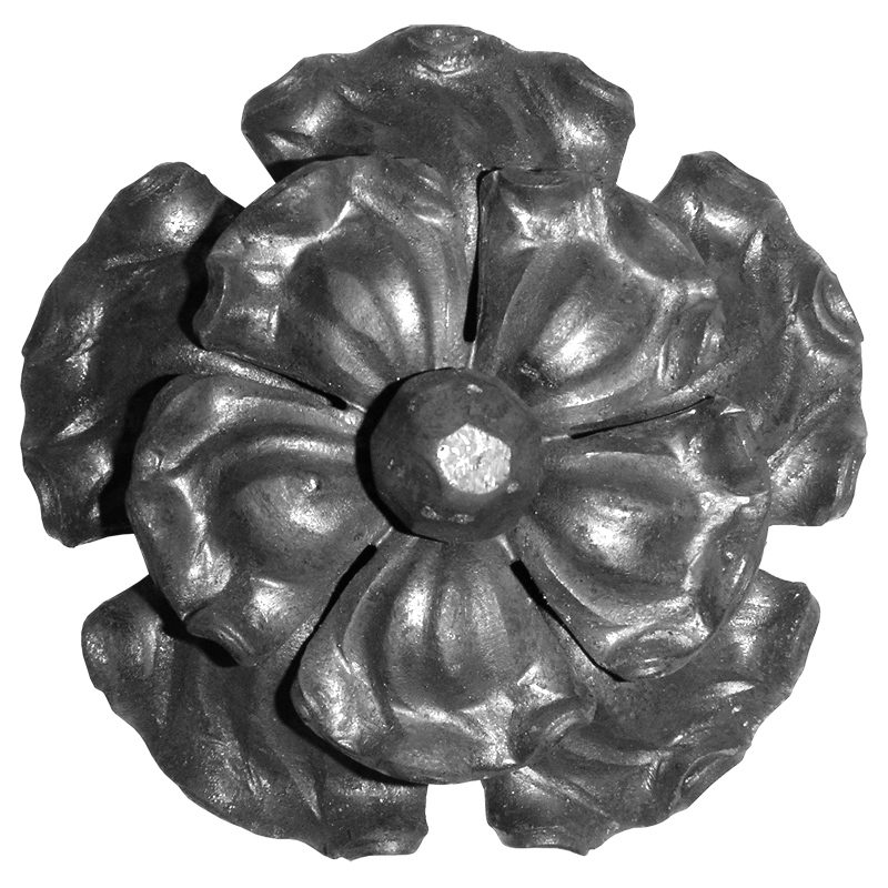 45112  4mm STAMPED ROSETTE 120mm DIA.