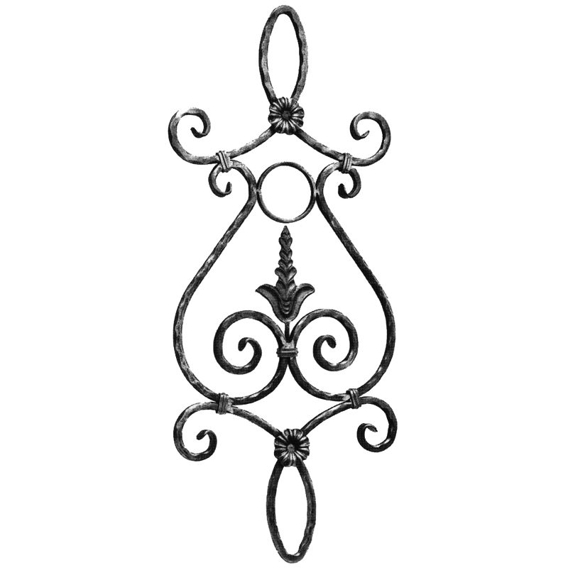 475/2 12mm SQ. FORGED PANEL 380 x 900mm