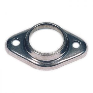 4901T  3/4"RD. STEEL TAPERED HEAVY BASE FLANGE WITH 2 HOLES
