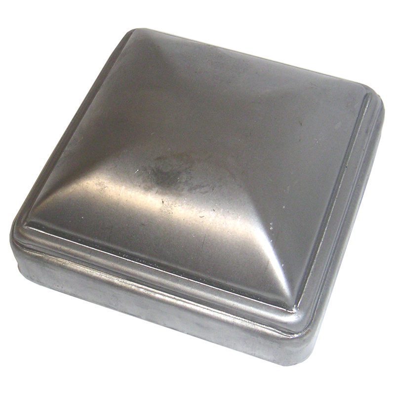 SPC5  5"SQ. PRESSED METAL CAP