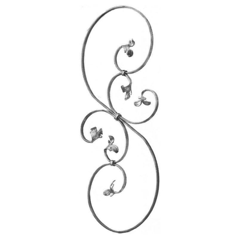 52/1 12 x 6mm SCROLL PANEL 350 x 870mm