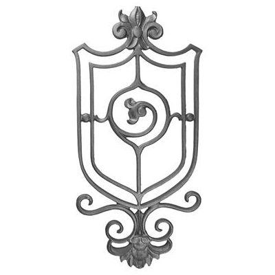 632  CAST ROYAL CREST DESIGN PANEL 11 1/2" x 23 3/4"