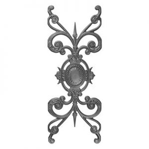 644  CAST RAILING PANEL 9" x 23 1/2" (CUSTOM ORDER)