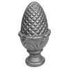 657-S  1 3/4"RD. SMALL CAST PINEAPPLE 2 1/2"W x 5 1/2"H