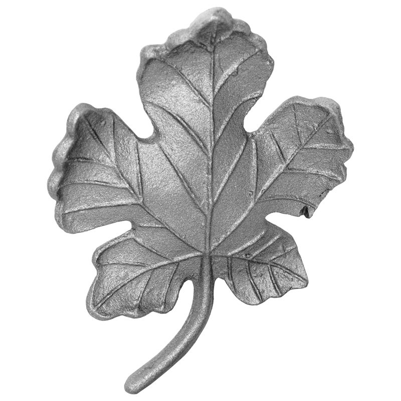 661/3  MALLEABLE CAST GRAPE LEAF 110 x 155mm