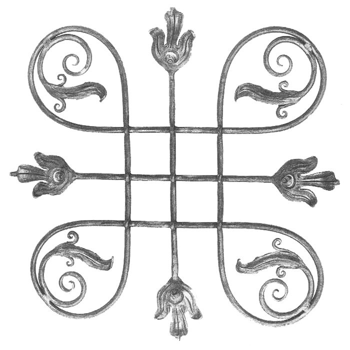 679/3 12mm RD. FORGED PANEL 720 x 720mm