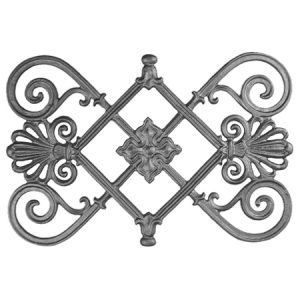 685-XS  3/4" DECORATIVE METAL CASTING 20 1/4" x 13 1/2" (CUSTOM ORDER)