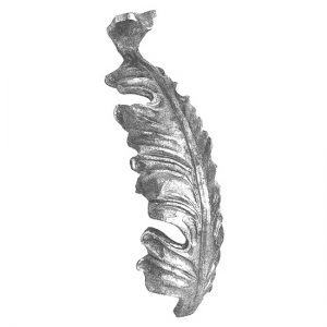 692/9  4mm FORGED LEAF 50 x 180mm