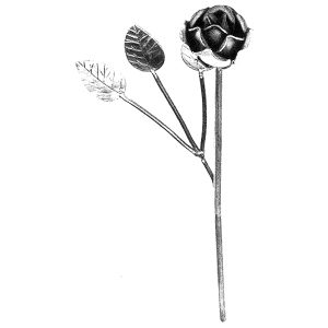 700/2  FORGED ROSE 320mm