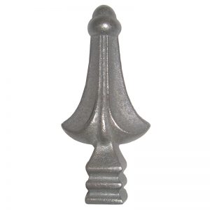 7009  5/8"SQ. CAST SPEAR POINT 5 3/4"H