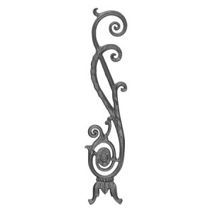 7461  CAST CLASSIC SCROLL PANEL 6 1/2" x 30 1/4" (CUSTOM ORDER)