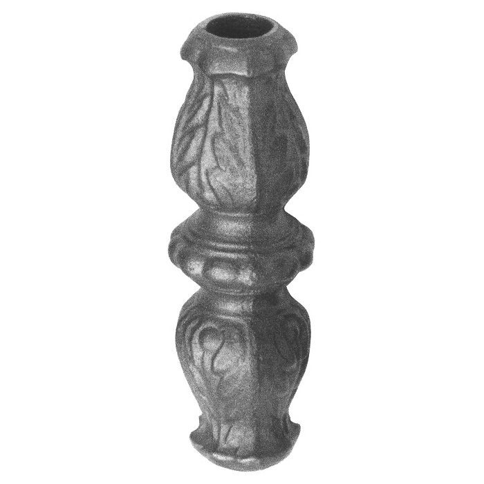 747/6  16mm RD. MALLEABLE CAST COLLAR 40 x 130mm