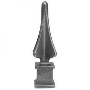 8111 5/8"SQ. CAST FINIAL 4 1/2"H