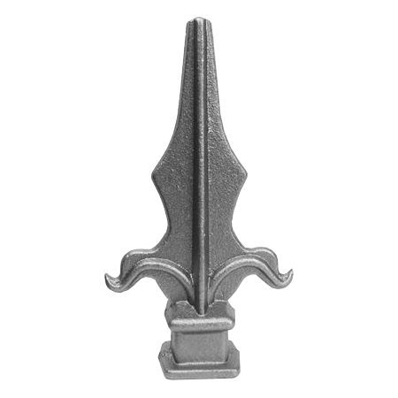826 3/4"SQ. CAST SPEAR POINT 7"H
