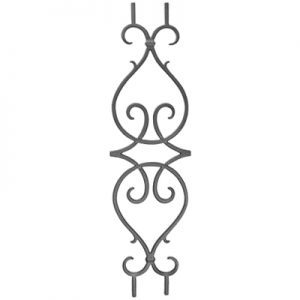 88  CAST CONTEMPORARY DESIGN RAILING PANEL 8 1/4" x 30 3/8" (CUSTOM ORDER)