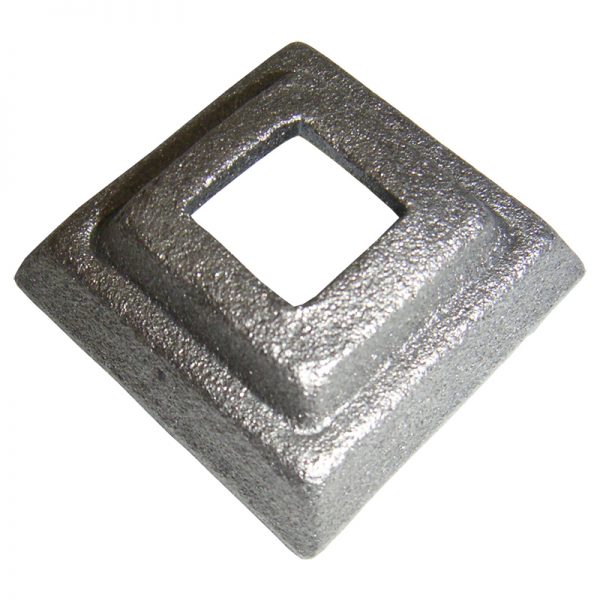 819/1  FORGED BASE PLATE 60 x 60mm WITH 30mm SQ. HOLE (DISCONTINUED)