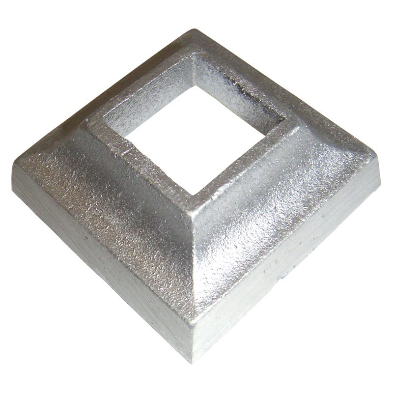 9502 1"SQ. ALUMINUM SHOE 2 1/2"W x 1"H (CUSTOM ORDER)