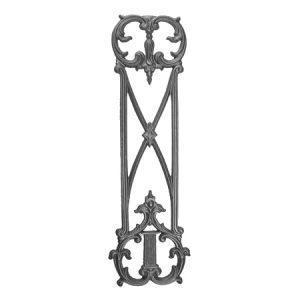 9606  (SBO) CAST RAILING PANEL 8 3/4" x 28 3/4" (CUSTOM ORDER)