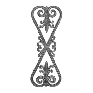 9607  (SF) CAST RAILING PANEL 10" x 26" (CUSTOM ORDER)