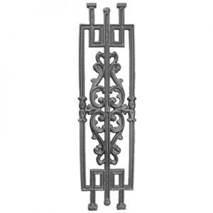 9613  CAST RAILING PANEL 7" x 25" (CUSTOM ORDER)