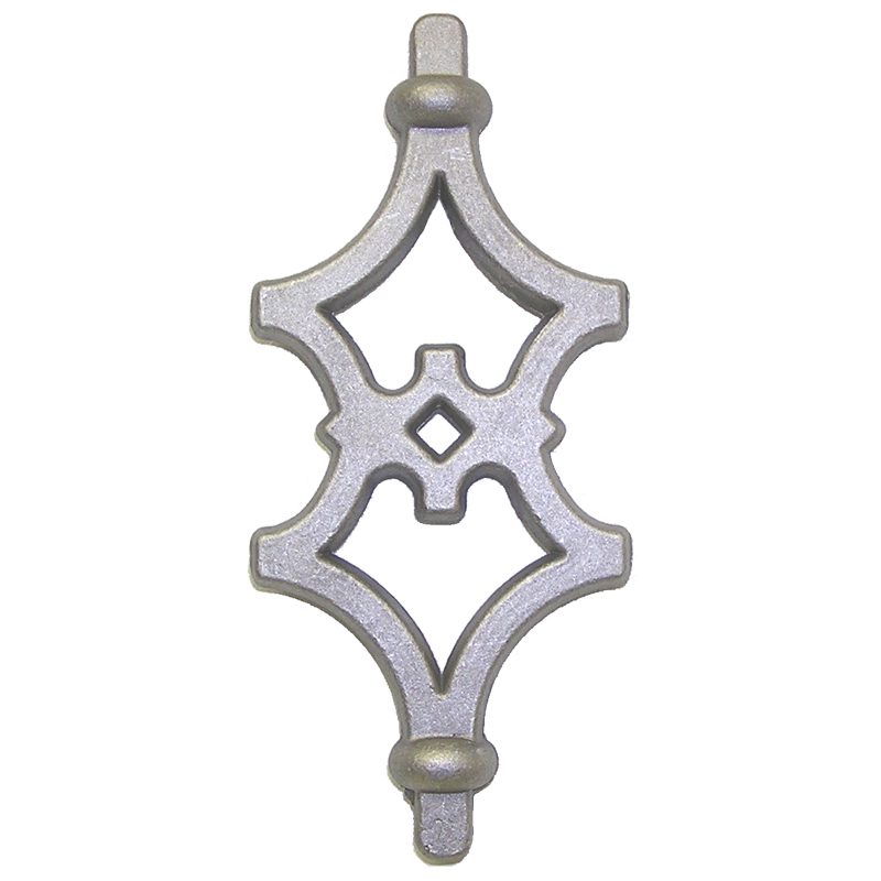 AL38F  3/4"SQ. ALUMINUM CASTING 4 3/8"W x 8"H