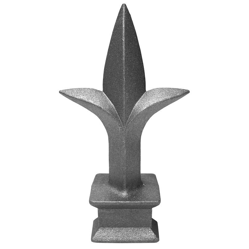 AL649YO  3/4"SQ. ALUMINUM FINIAL 2 3/4"W x 5"H
