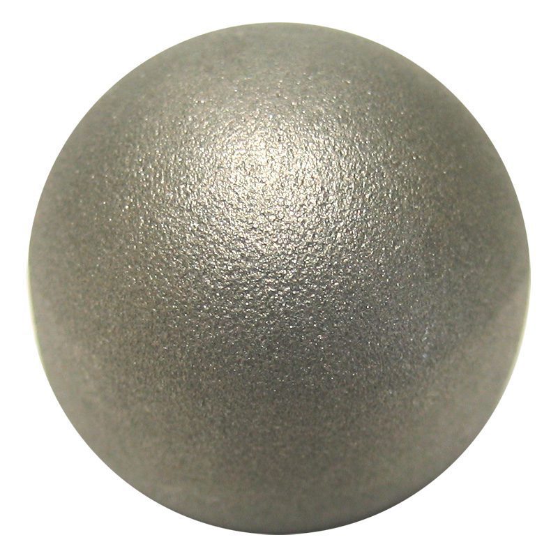 ALBALL114  5/8"SQ. ALUMINUM BALL CAP 1 1/4"DIA.