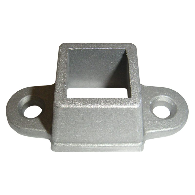 ALMM  1"SQ. ALUMINUM SHOE 3 5/8"L x 1 3/4"W x 1 3/8"H - BARE