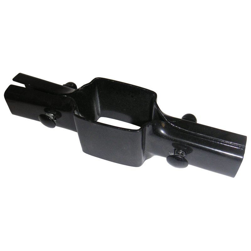 BLO1 1" FENCE LINE BRACKET (BLACK) - 2" POST
