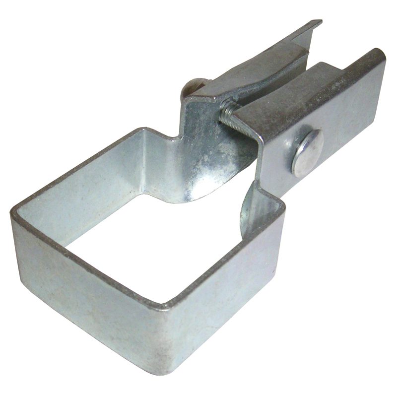 BU04-BARE 1" UNIVERSAL FENCE BRACKET (ZINC) - 2" POST