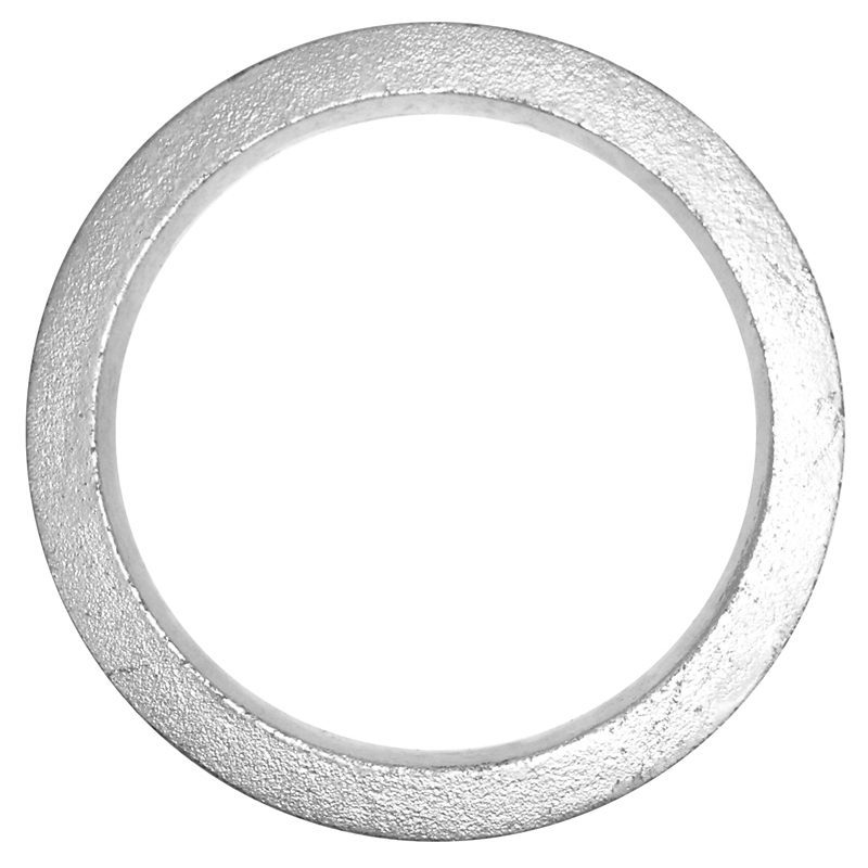 CR6Z  1/2" x 1/2" CAST RING ZINC PLATED 6"DIA.