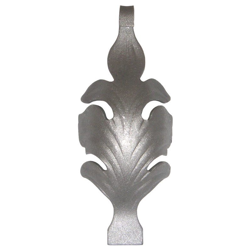 E1230  1/8" STAMPED LEAF 2 3/4"W x 6 3/4"H