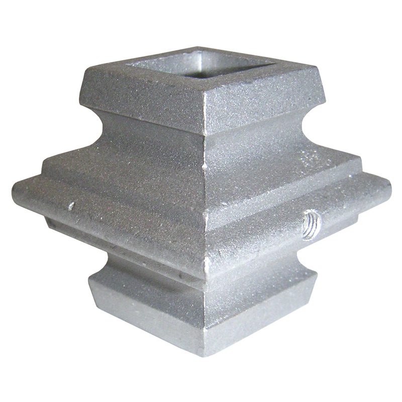 EA68334  3/4"SQ. DIE CAST ALUMINUM COLLAR WITH SET SCREW 2"W x 1 7/8"H