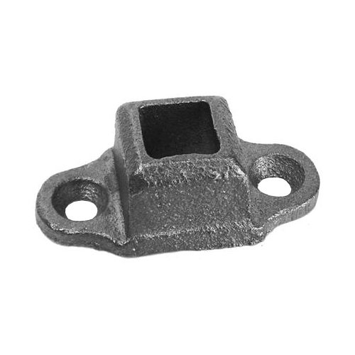 EE  1/2"SQ. CAST FLANGED SHOE WITH 2 1/4" x 1 1/4" BASE
