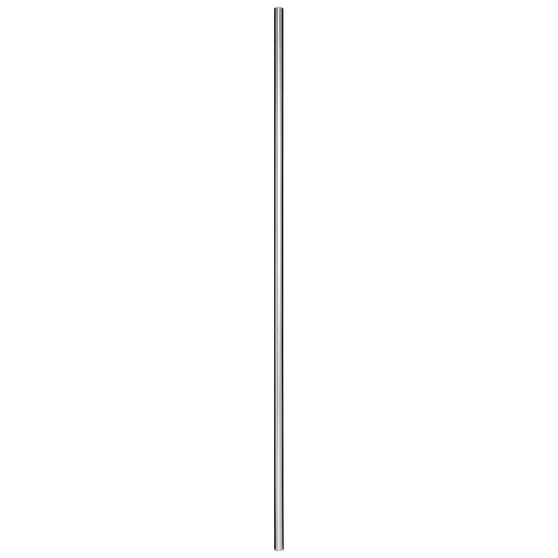 EP34RD44BC 3/4"RD. PLAIN TUBULAR ELECTRO PLATED BAR 44" - BRUSHED CHROME