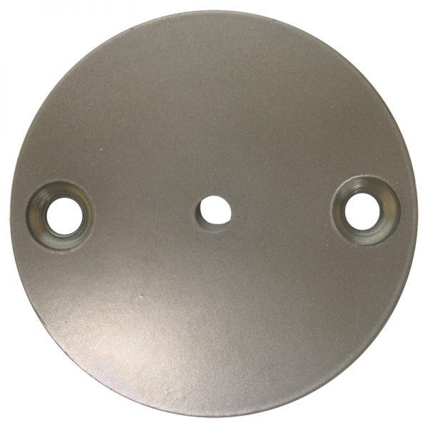FD3316-31R 3"RD. STEEL FLAT DISC WITH 2 HOLES (POWDER COATED)