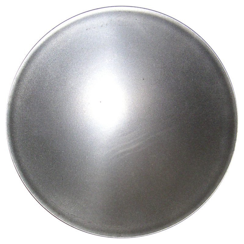 J452512  5" PLAIN CANDLE PLATE 18GA.