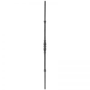 LFOB-115TP  5/8"RD. CAST BALUSTER 45" WITH 25 3/8" CENTER DETAIL